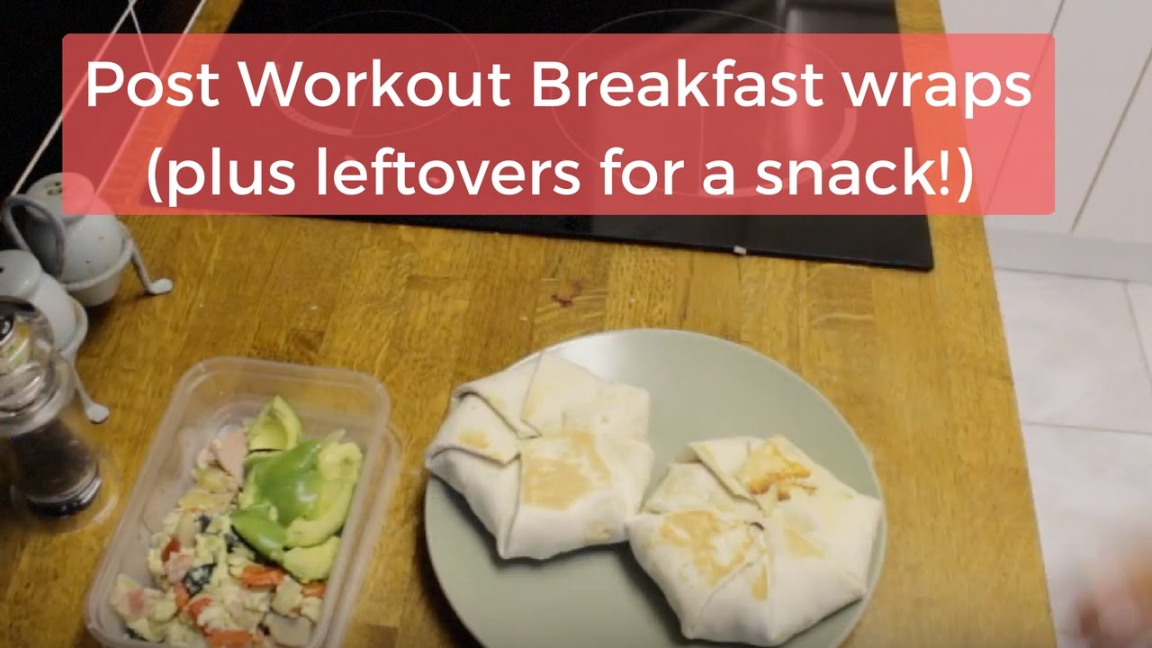 Breakfast post workout meal YouTube