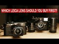 Which Leica lens should you buy first?