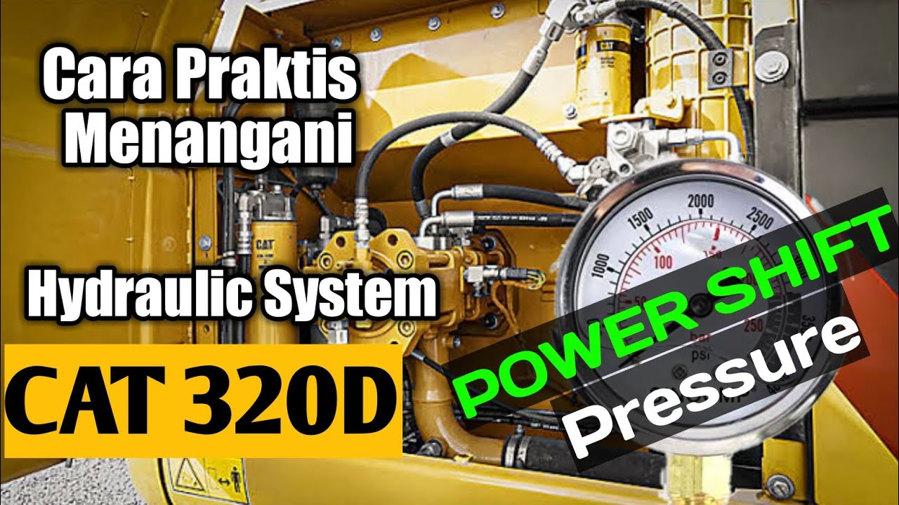 Penyebab boom excavator lemah Cat 320d