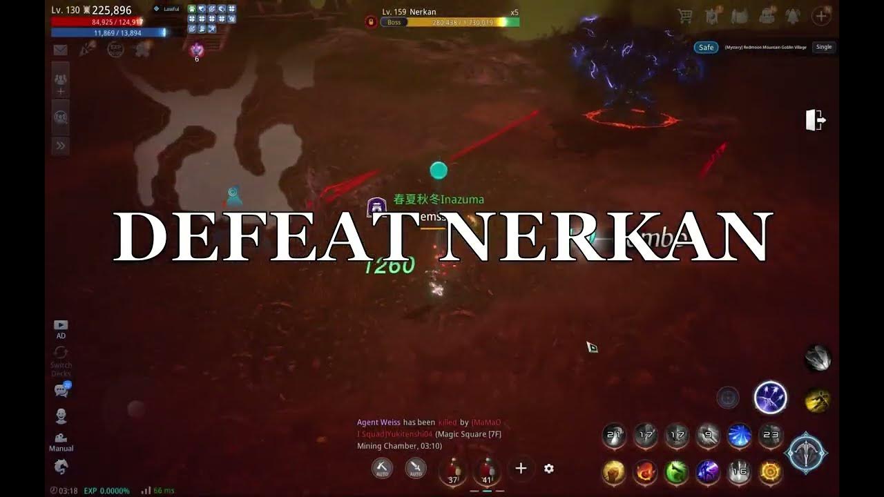 MIR4 | HOW TO DEFEAT NERKAN - RECKLESS COURAGE LAST BOSS - YouTube