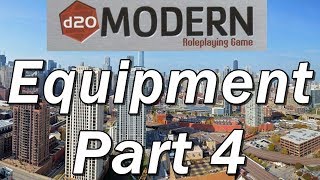 D20 MODERN Episode 8: Equipment Part 4