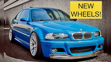 LSB E46 M3 GETS NEW WHEELS! *AGGRESSIVE FITMENT*