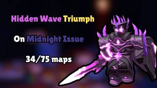 Hidden Wave Triumph on Midnight Issue (34/77 maps) | Roblox TDS Tower Defense Simulator