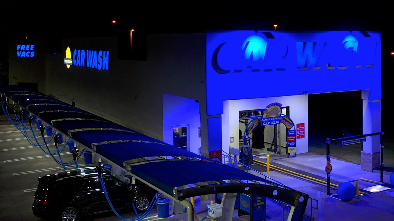 The Camel Express Car Wash Experience - YouTube