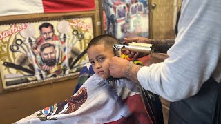 Fastest kid mid fade 10 min -El fade mas rápido en 10 min by The big kahuna barbershop and podcast 554 views 1 month ago 4 minutes, 45 seconds