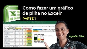 Excel - Como fazer um gráfico de pilha | PARTE 1
