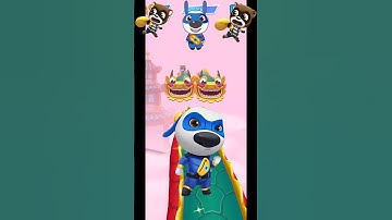 Talking Tom Hero dash 🔥 did you like it ❔❓🤔 #talkingtomgoldrun #tomherodas #mobilegame #shorts #kids