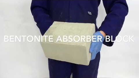 Bentonite Absorber Block