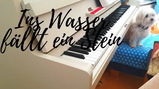 Video thumbnail of "Ins Wasser fällt ein Stein | Piano cover by Uzler"