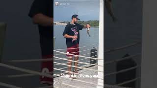 NBA PLAYERS FISHING IN ORLANDO BUBBLE 😂