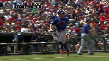 NYM@PHI: Lagares belts opposite-field two-run triple