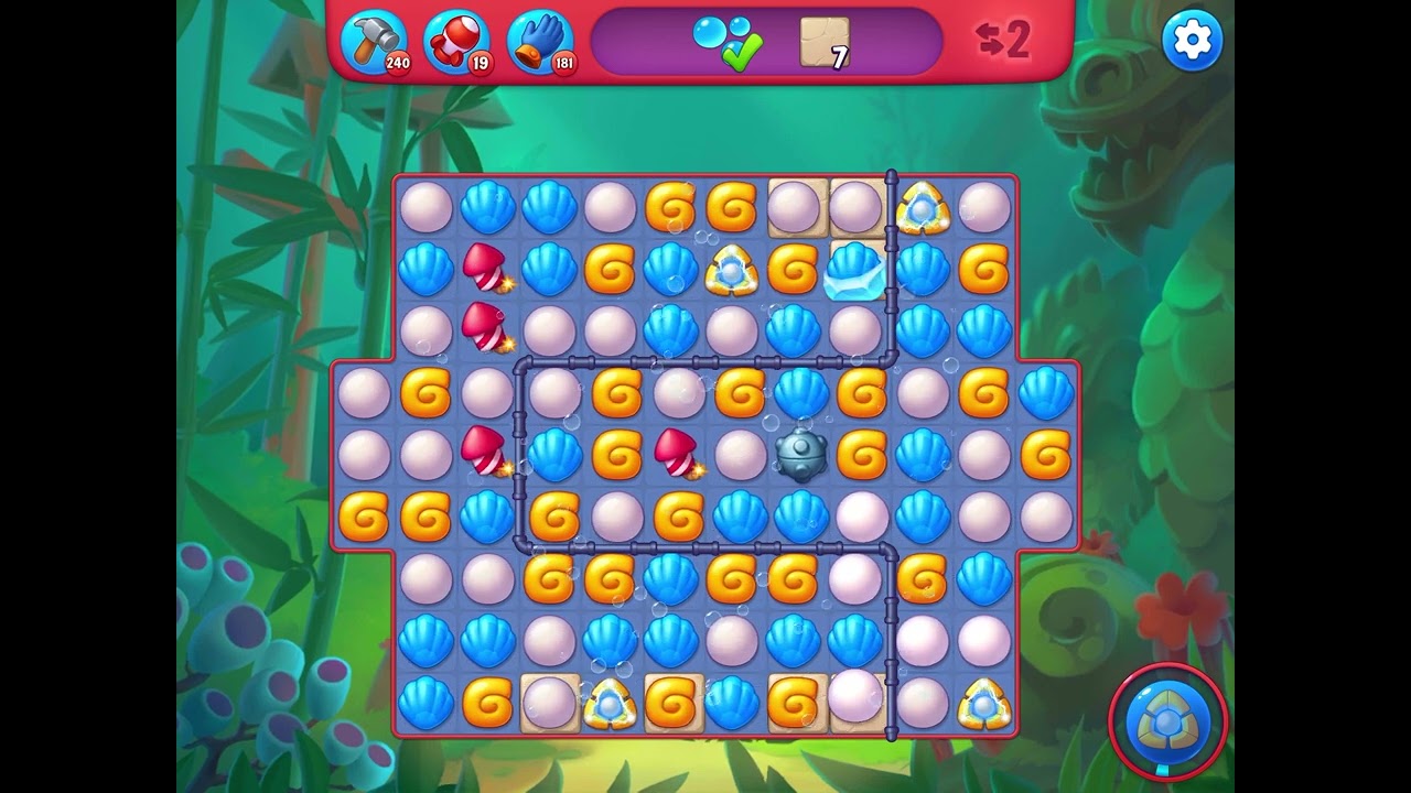 Fishdom Hard level 4064 no boosters フィッシュダム ハード [Friend's]