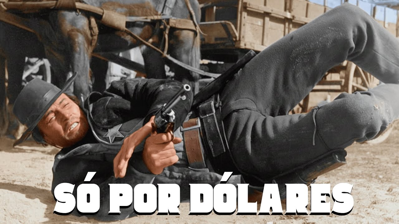 Anthony Steffen é Django: As Melhores Cenas de Tiro e Duelo (1966) !