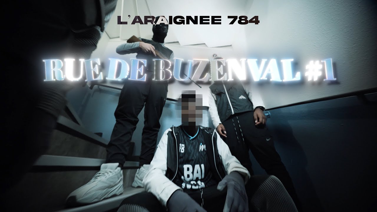 784 Rapper Cover L'Araignée 784 - Rue de Buzenval #1 (Clip Officiel) | (Prod. Tyrex ...