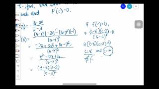[Math 21] Disc 2.5 Mean Value Theorem, Relative Extrema and First Derivative Test (Part 2 of 5)