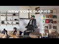 【初海外Vlog】30歳外資系会社員のNY日記：後編｜カフェ＆古着屋巡り・購入品紹介