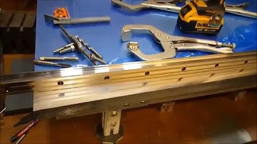 CNC Router 3 - Fitting the Rail