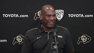 CU Coach Mel Tucker Press Conference