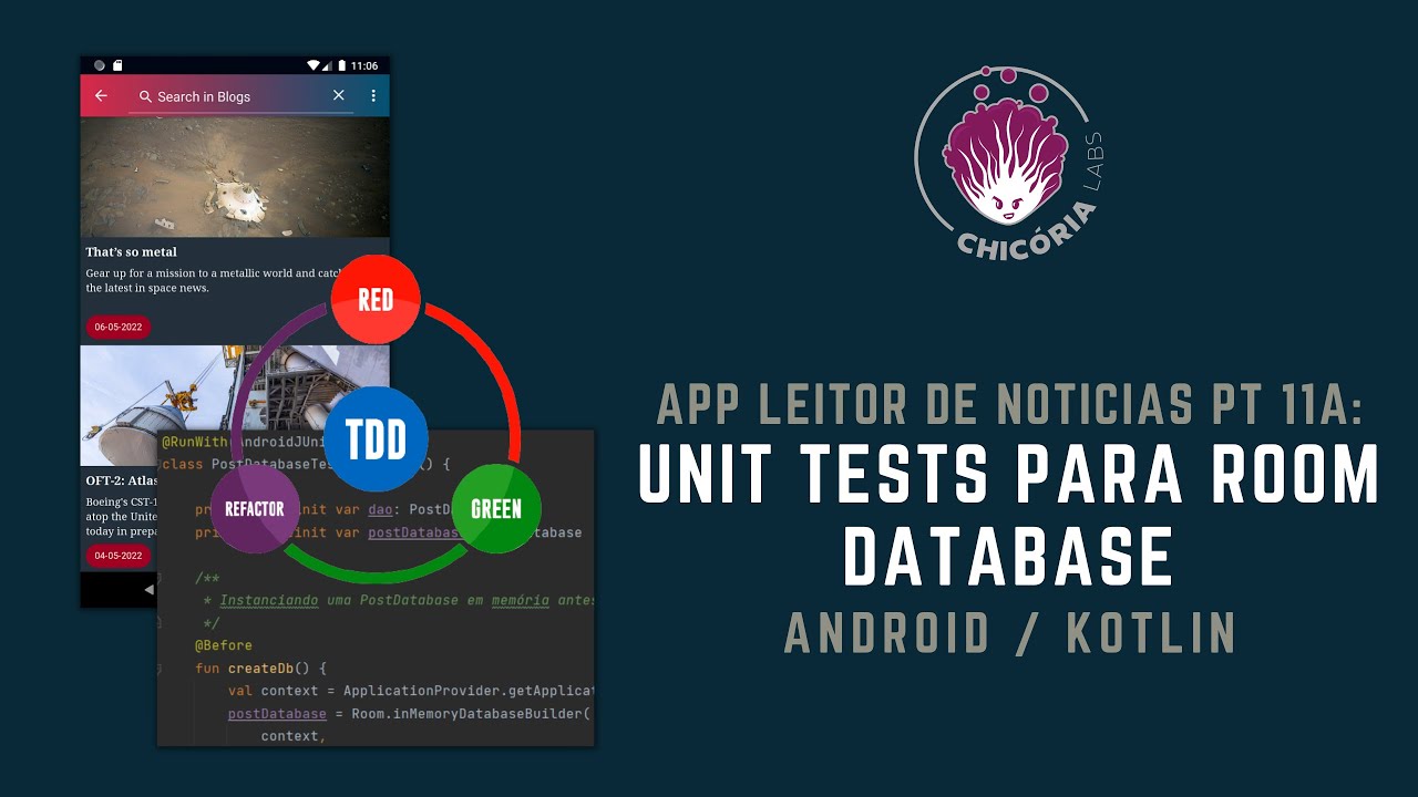 AstraNovos 11 parte A: Unit tests para Room Database no Android com ...