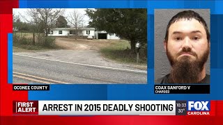 Man facing murder charge for 10-year-old deadly shooting in Oconee County