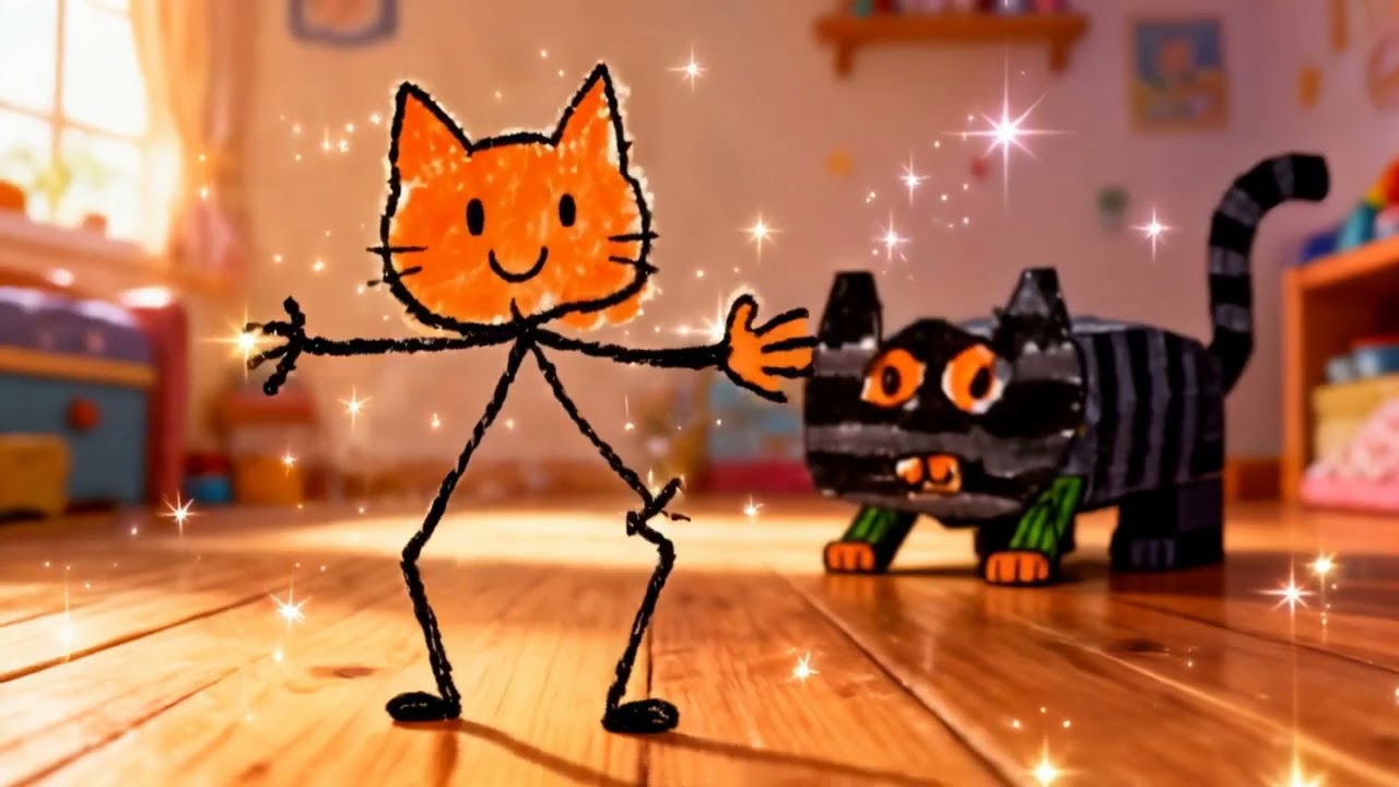Reedman's Sharpie Cats Come to Life!