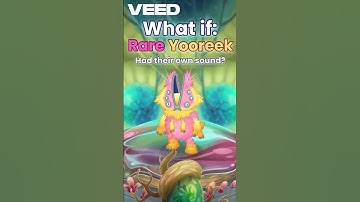 What If: Rare Yooreek Had Their Own Sound (Fanmade) #mysingingmonsters #ethereal #msm #epicwubbox
