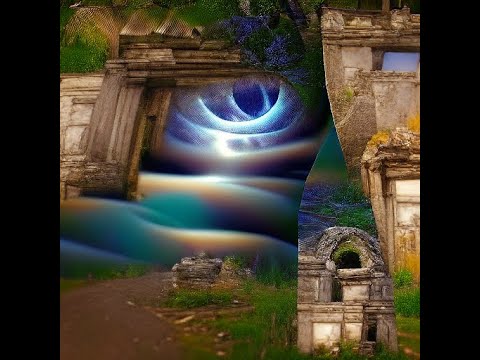 Portal into another realm (CLIP + Imagenet VQGAN)