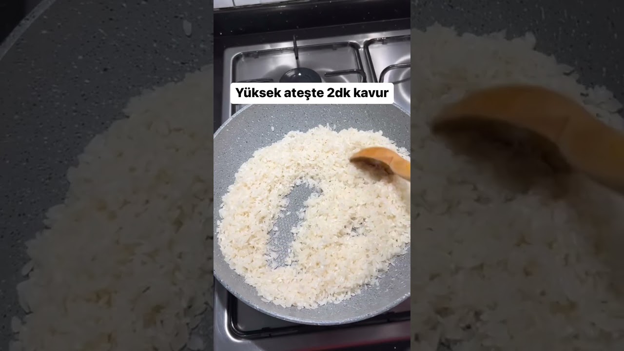 En Pratik Sporcu Pilavı Tarifi