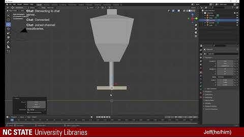 Build and animate a robot in Blender, with Jeff!