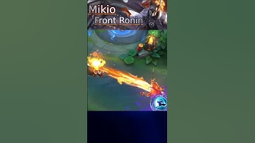 With a technical style  mask, future warrior Mikio - Front Ronin will arrive in New Lexicon.