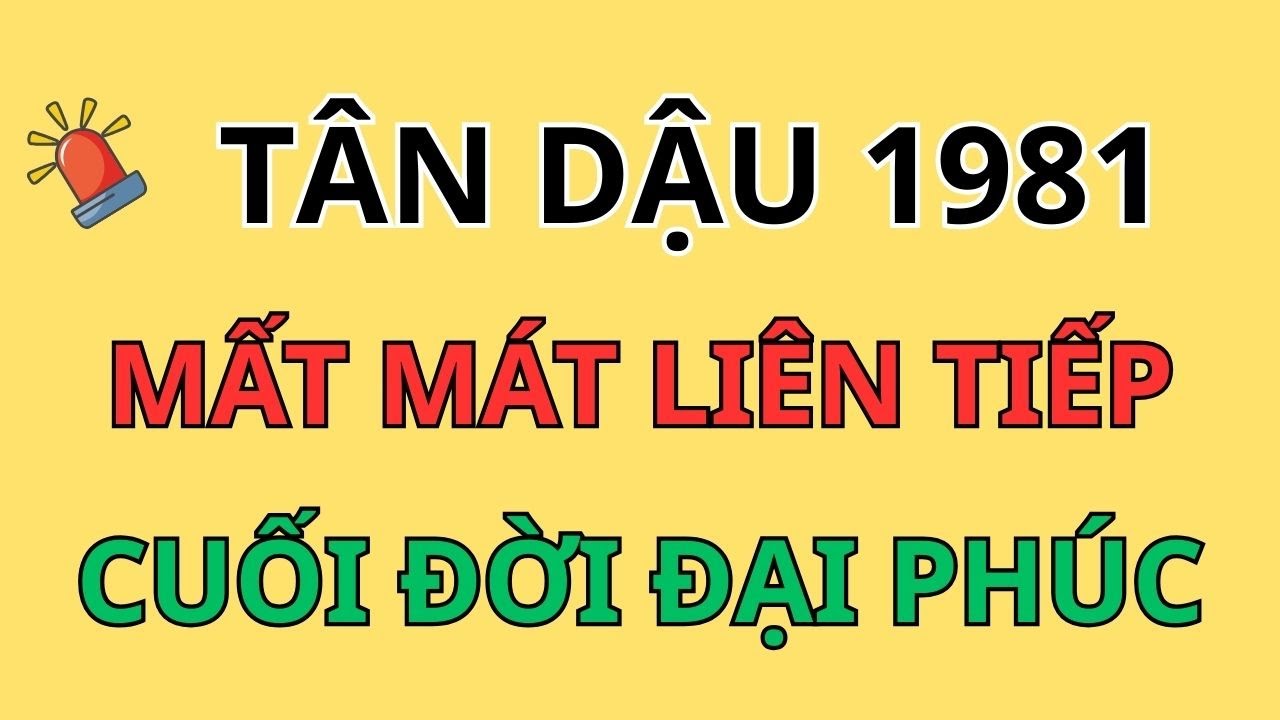 Tân Dậu 1981: Tại Sao Tốt Mà Toàn Bị Phản Bội, Mất Tiền? Xem Để Biết 