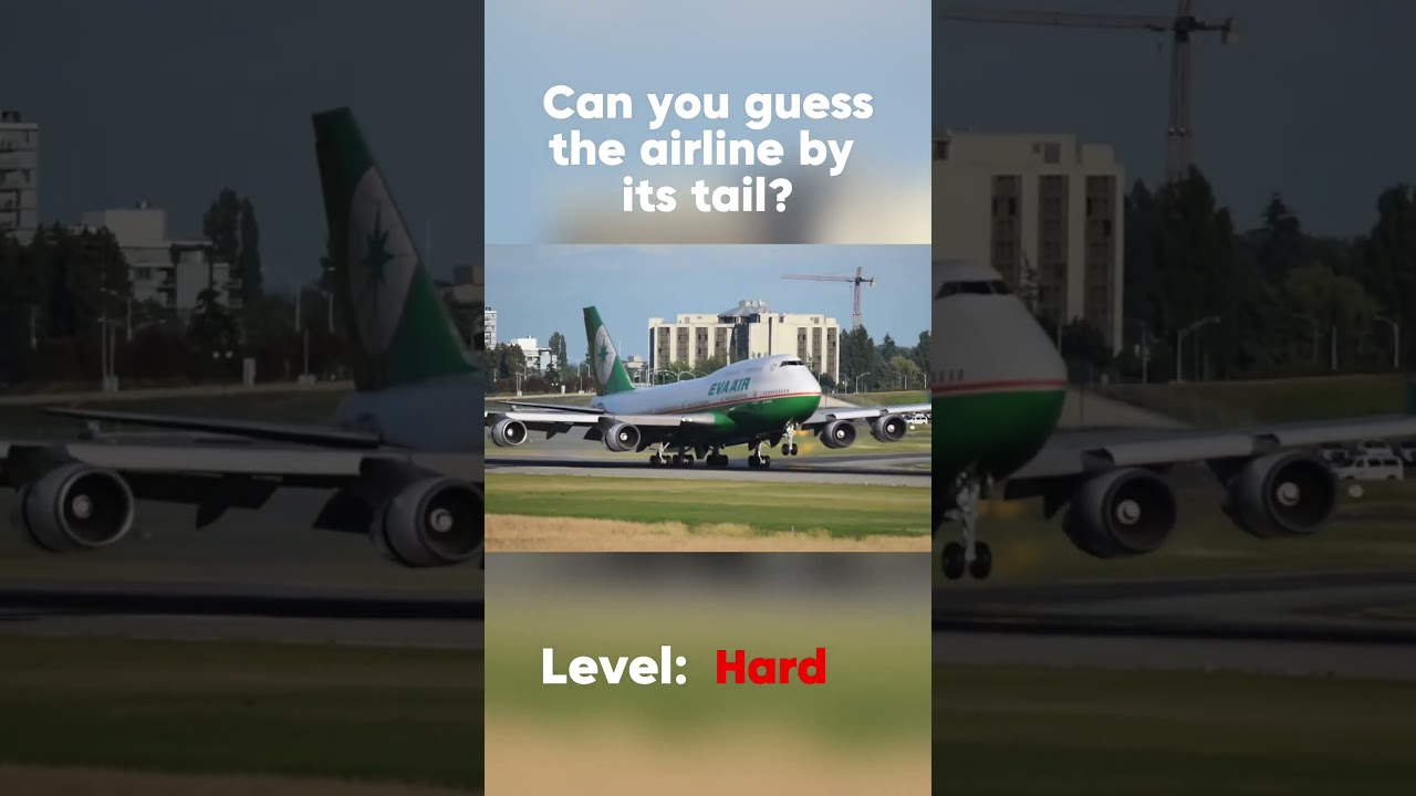 Can you guess the airline by its tail? - HARD 