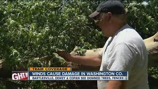 Winds Cause Damage In Washington Co