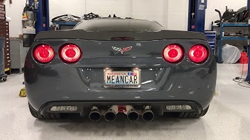 Katech Street Attack Z06 with 500ci engine idle