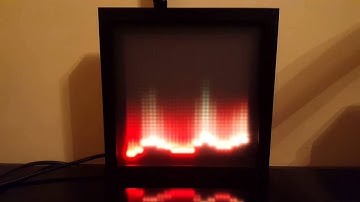 Smartmatrix 32x32 spectrum analyser patterns