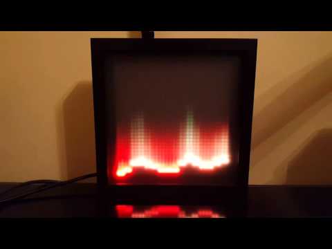 Smartmatrix 32x32 spectrum analyser patterns