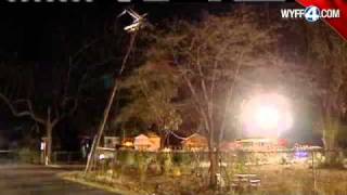 Power Pole Knocked Down In Pre-dawn Accident