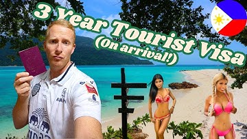 Extending Tourist Visa in Cebu, The Philippines. 3 Year visa, No Hassle!