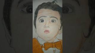 Portrait✨🧡....|| #drawing #kids #kidportrait #kidart #viralsong #viralshorts #trendingshorts #art