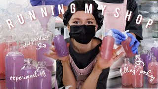 Running a Skincare Business; Filling/Packing & Ingredient Haul