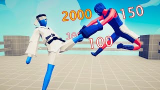 MARTIAL ARTS TOURNAMENT on BOXING RING | TABS Totally Accurate Battle Simulator screenshot 2