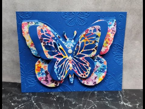 Special Fun Fold With New Beautiful Butterflies Bundle - YouTube