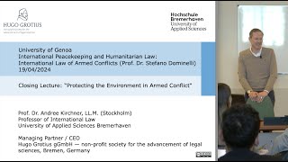 Protecting the Environment in Armed Conflict