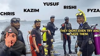 REACTING TO THE Sucked into an oil pipe | The Paria Diving Disaster