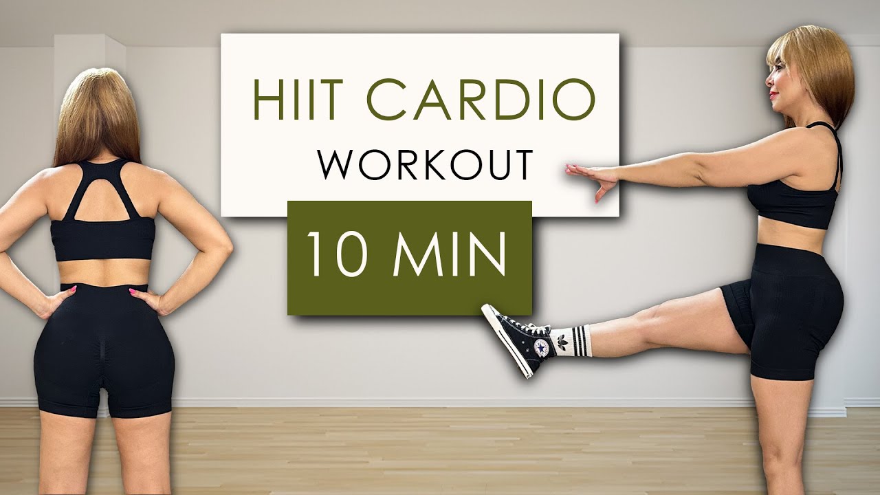 10 MIN HIIT CARDIO WORKOUT FOR FAT LOSE| BURN FAT FAST AT HOME FOR ...