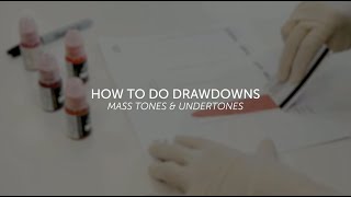 How to Do Pigment Drawdowns - Mass Tones & Undertones