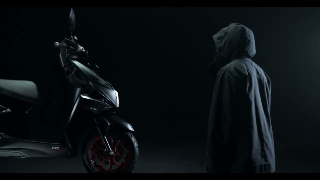 TVS NTORQ Race XP Black: Race the Darkness