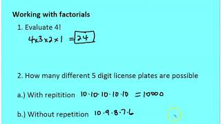 10 5 Combinatorics Part 1