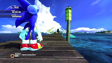 Sonic Unleashed (PS3) Jungle Joyride (Day) Act 1-2 Speed Run 02:21:58