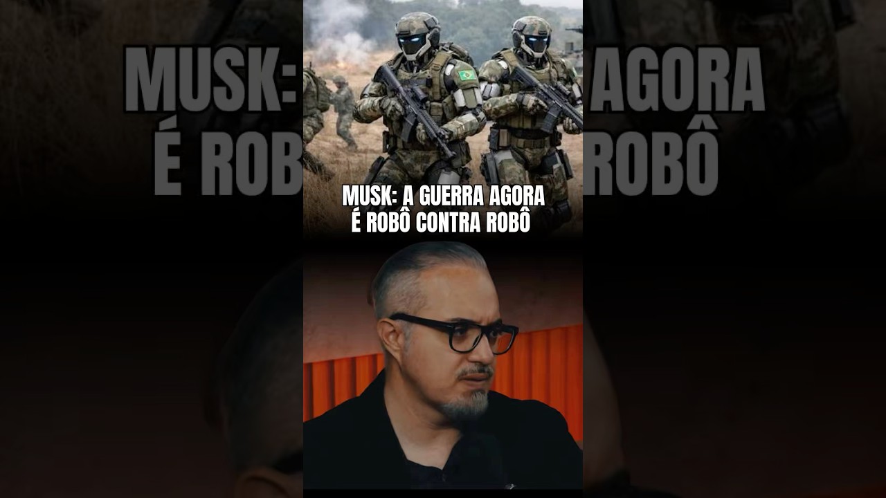 A GUERRA AGORA É ROBÔ CONTRA ROBÔ